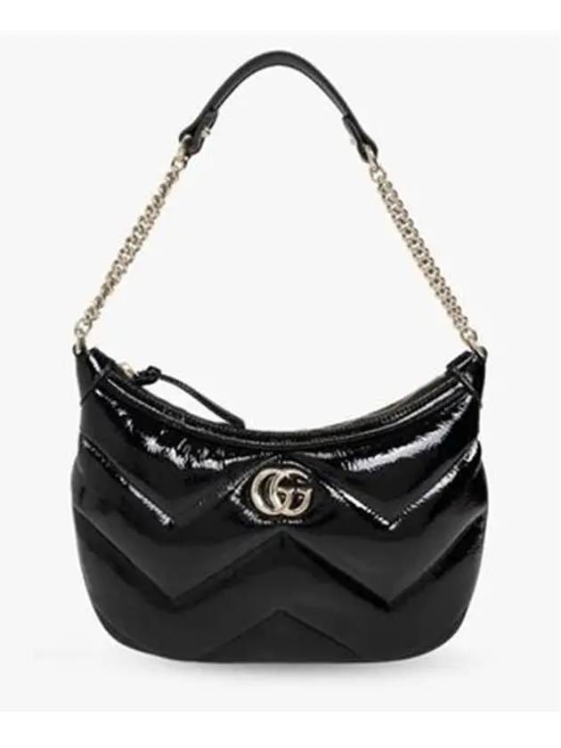 GG Marmont Small Shoulder Bag Black - GUCCI - BALAAN 2