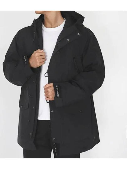 Hooded Gore-Tex Windbreaker Black - NEW BALANCE - BALAAN 2