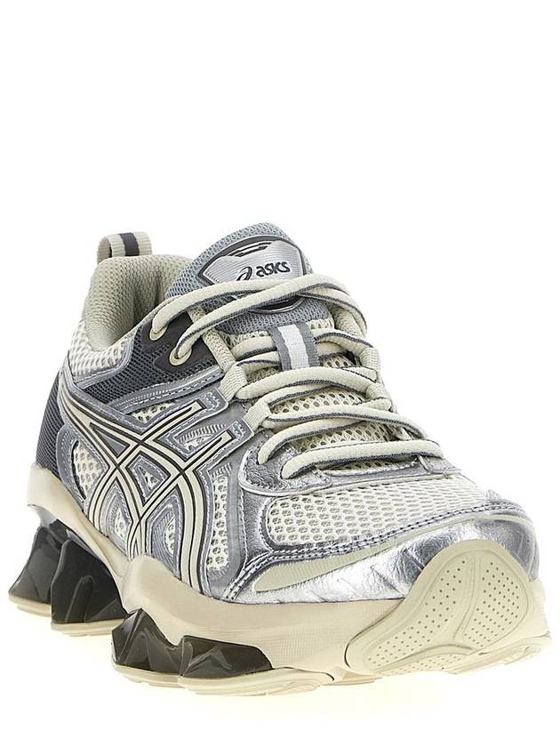 Gel Quantum Kinetic Low Top Sneakers White Light Dust - ASICS - BALAAN 4