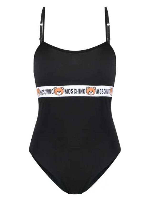 logo underband stretch bodysuit A11834402 - MOSCHINO - BALAAN 1