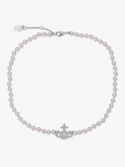 Women's Olympia Pearl Necklace Silver - VIVIENNE WESTWOOD - BALAAN 2