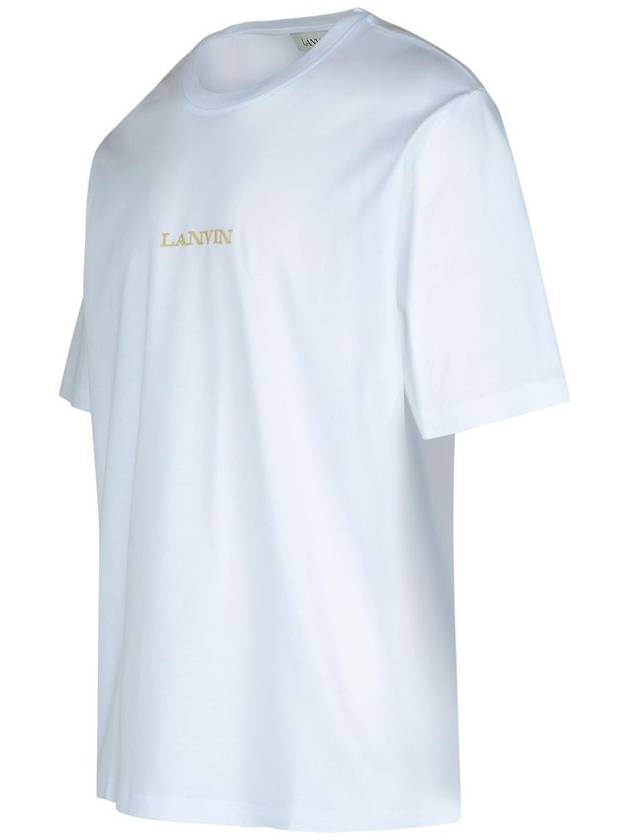 Lanvin White Cotton T-Shirt - LANVIN - BALAAN 2