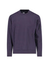 Diagonal Raised Fleece Lens Sweatshirt Purple - CP COMPANY - BALAAN 2