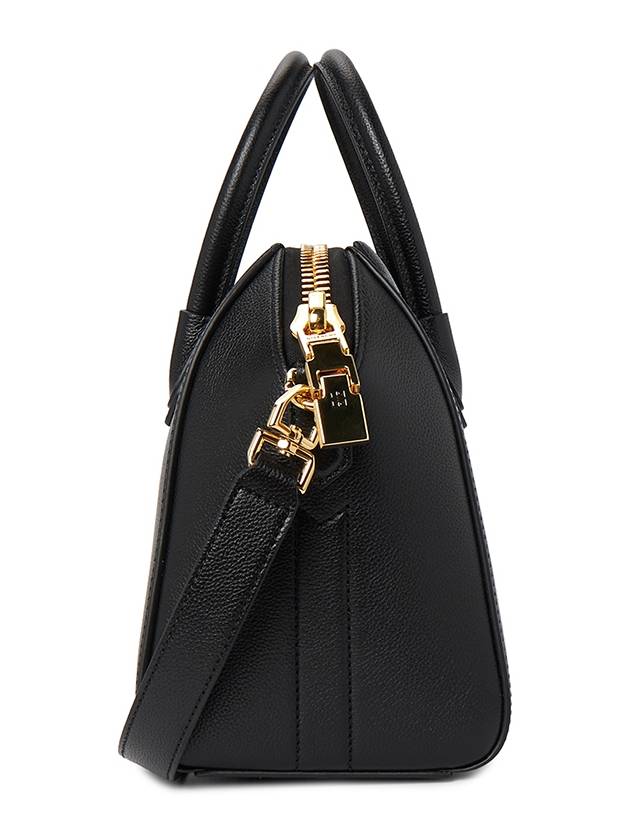 Givench Antigona Leather Mini Bag Black - GIVENCHY - BALAAN 3