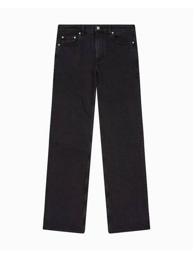 Jeans Italian Body Fit Denim Jeans Black - CALVIN KLEIN - BALAAN 1