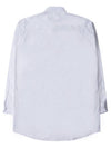 Oversized Fit Oxford Long Sleeve Shirt White - MAISON MARGIELA - BALAAN.