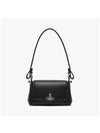 ORB Logo Shoulder Bag Black - VIVIENNE WESTWOOD - BALAAN 4