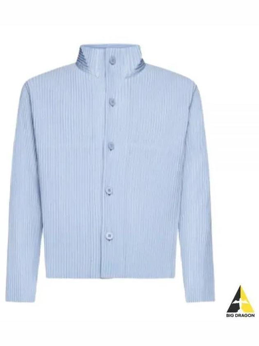 Pleated Jacket Blue - ISSEY MIYAKE - BALAAN 2