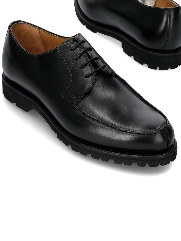 Vibram Sole Lace-Up Derby Shoes 2369 BOXCALFNEGRO - BERWICK SHOES - BALAAN 2