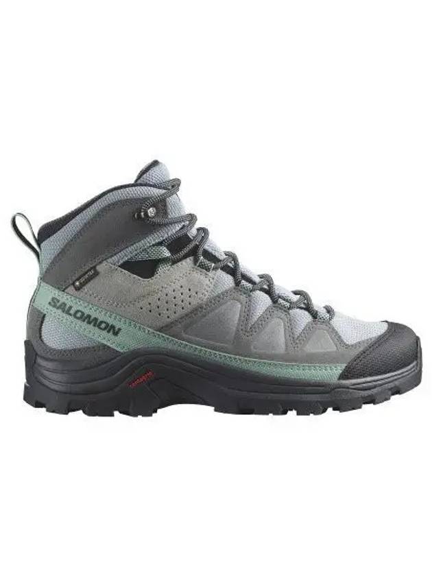 Quest Rove GTX W High Top Sneakers Quarry Quiet Shade Black - SALOMON - BALAAN 2