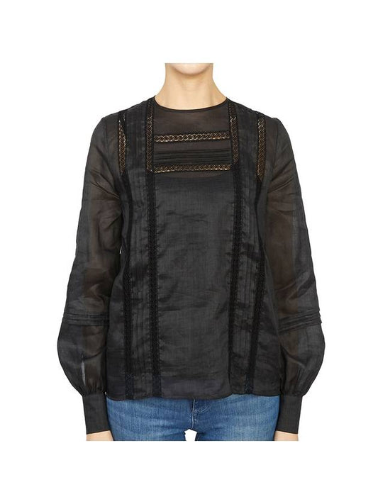 Cervo Blouse Black - MAX MARA - BALAAN 2