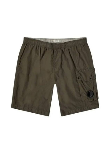 CP Company Nylon Boxer Lens Swim Pants Khaki 16CMBW217A005991G 683 - CP COMPANY - BALAAN 1