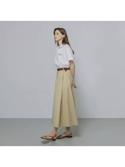 Basic cotton flare skirt - KELLY DONAHUE - BALAAN 1