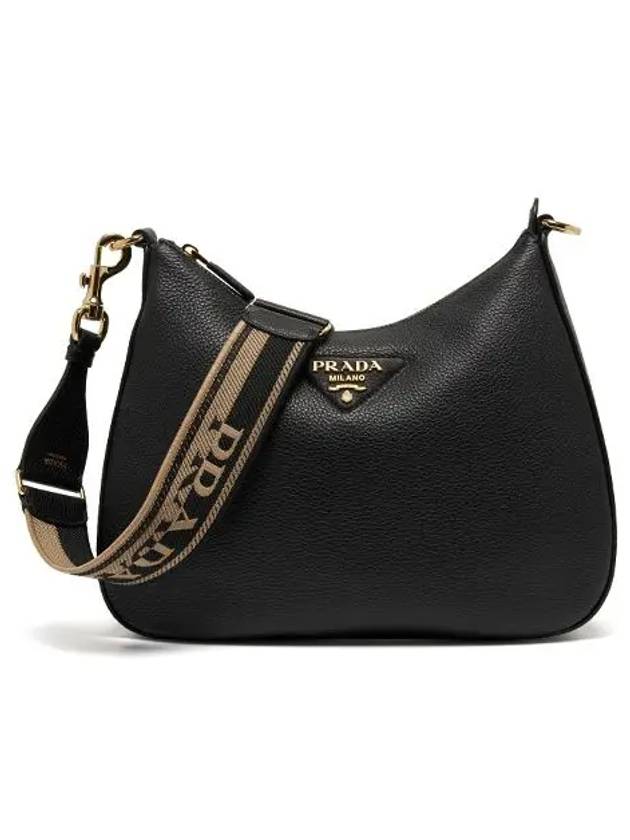 Leather Bag Black - PRADA - BALAAN 1