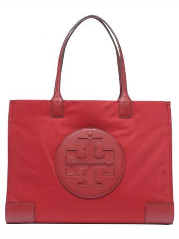 Ella Large Nylon Tote Bag Red - TORY BURCH - BALAAN 1