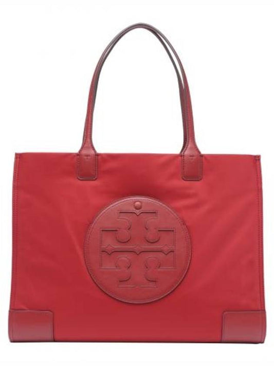 Ella Large Nylon Tote Bag Red - TORY BURCH - BALAAN 1