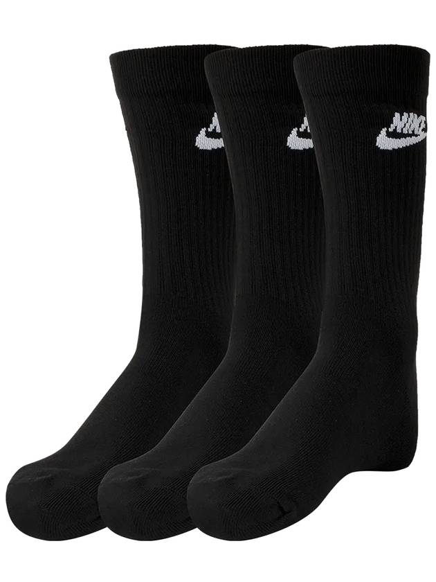 Everyday Essentials 3 Pack Socks Black - NIKE - BALAAN 2