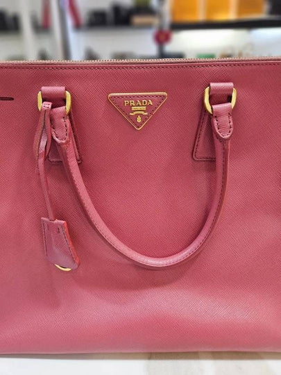 Saffiano Lux Tote Bag Pink BN1786 - PRADA - BALAAN 2