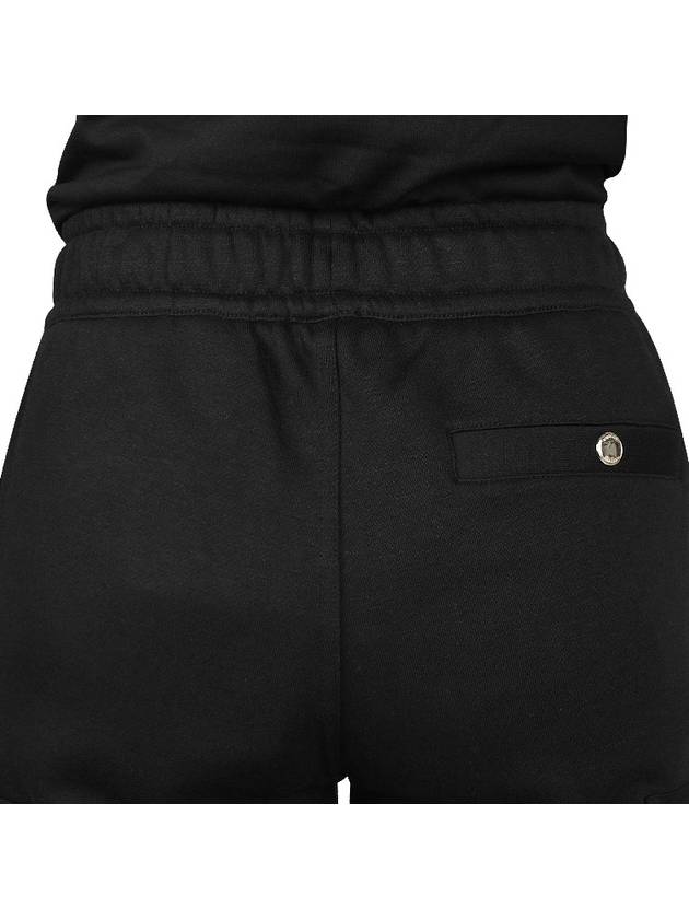Cotton Blend Logo JoGGer Track Pants Black - BURBERRY - BALAAN.