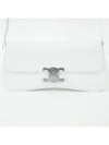 Medium Calfskin Shoulder Bag White - CELINE - BALAAN 3