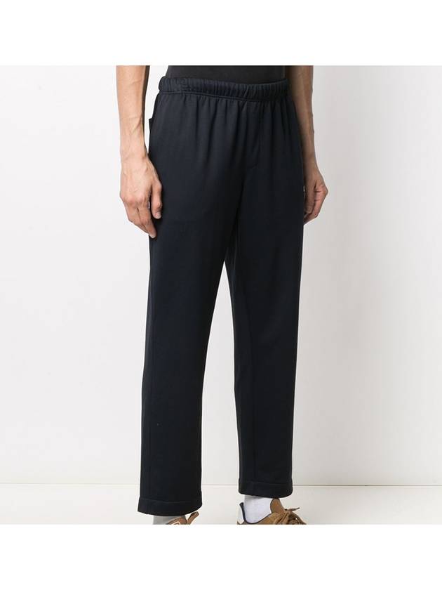 Men's Technical Cotton Track Pants Navy - AMI - BALAAN 7