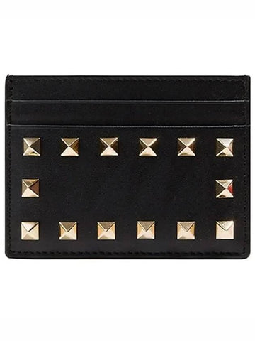 Rockstud Card Wallet TW2P0486 BOL 16U - VALENTINO - BALAAN 1