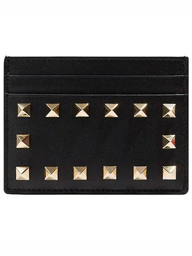 Rockstud Card Wallet TW2P0486 BOL 16U - VALENTINO - BALAAN 1