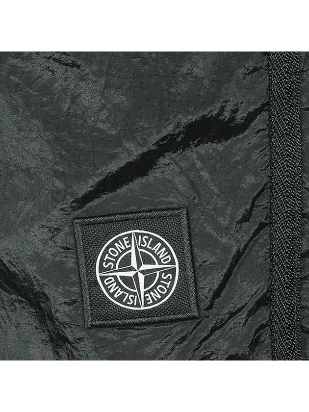 Wappen Patch Nylon Metal Swim Shorts Dark Grey - STONE ISLAND - BALAAN 5