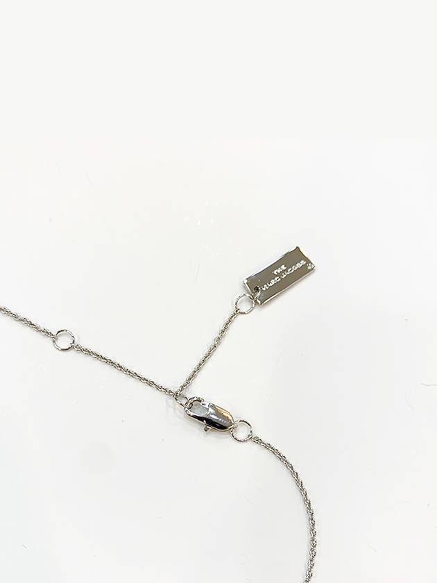 Reversible Medallion Pendant Necklace Silver - MARC JACOBS - BALAAN 8