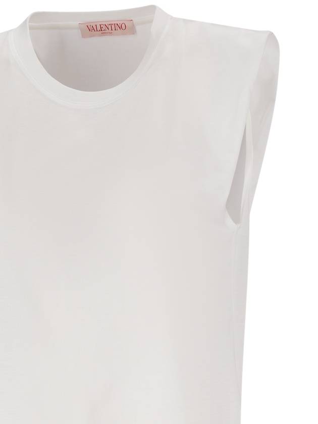 T-SHIRT SOLID JERSEY COTTON - VALENTINO - BALAAN 3