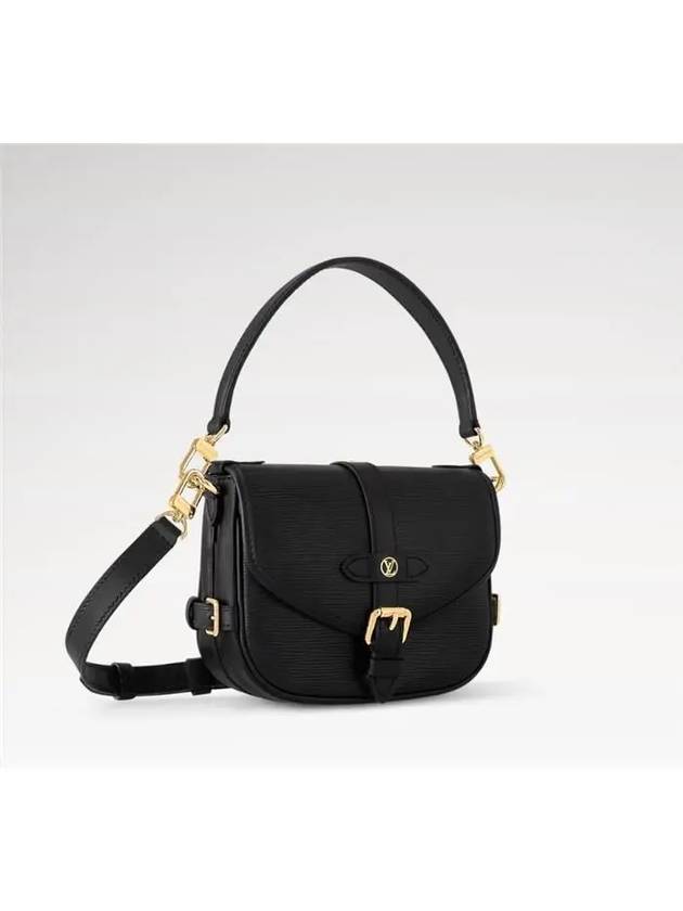 Saumur BB Epi Shoulder Bag Black - LOUIS VUITTON - BALAAN 3