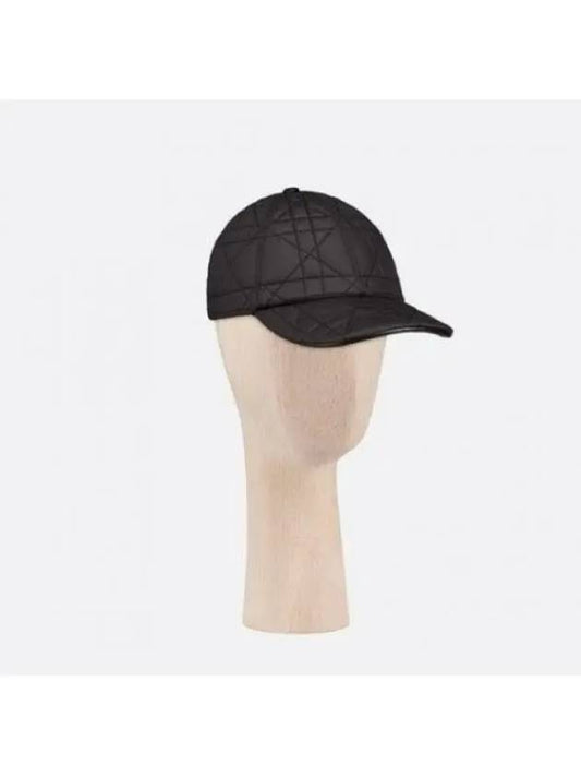 D Player Cannage Ball Cap Black - DIOR - BALAAN 1