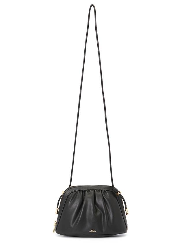 Ninon Drawstring Cross Bag Black - A.P.C. - BALAAN 8