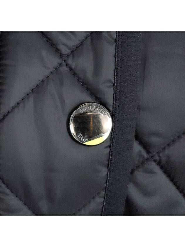 Dalry Quilted Jacket Black - BURBERRY - BALAAN 5