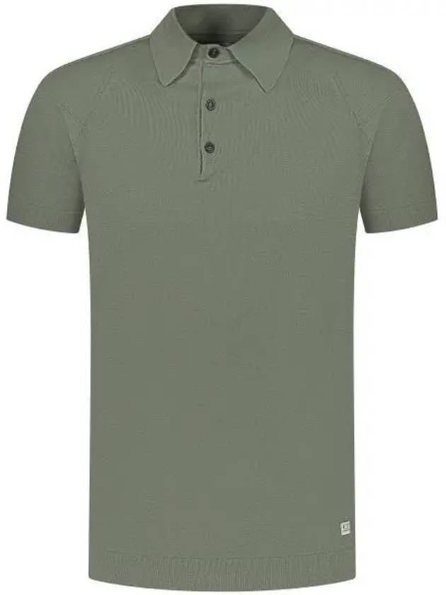 Filo Di Scozia Polo Shirt Green - CP COMPANY - BALAAN 2