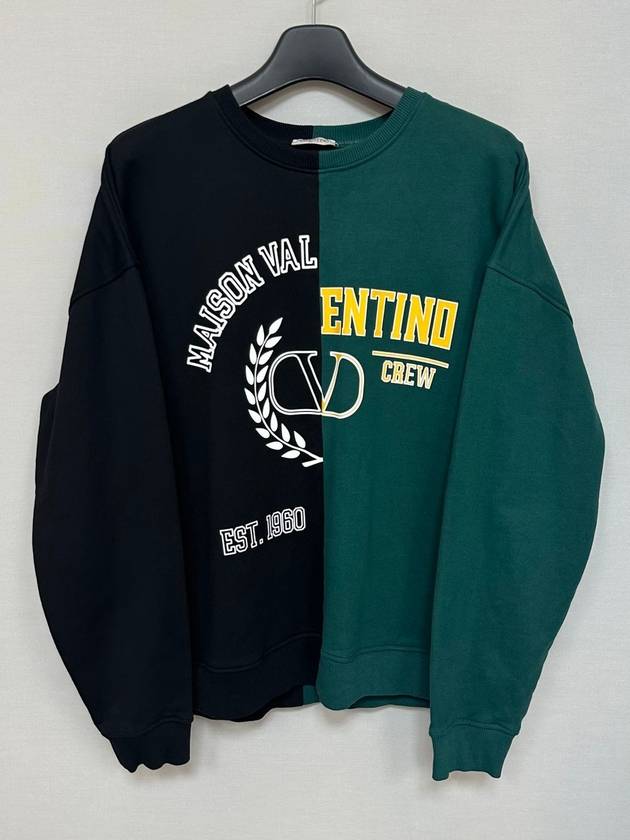 Garavani two tone sweatshirt 110 - VALENTINO - BALAAN 3