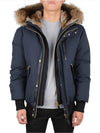 DIXON raccoon fur padding F NAVY - MACKAGE - BALAAN 1