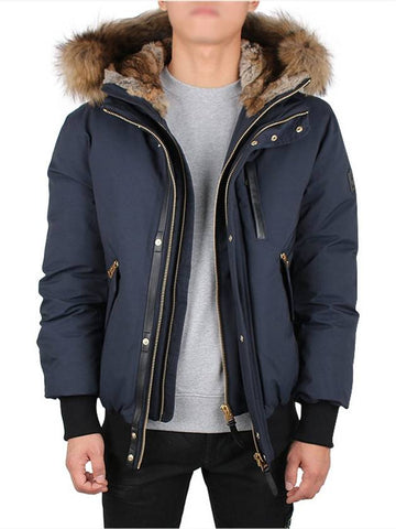 DIXON raccoon fur padding F NAVY - MACKAGE - BALAAN 1