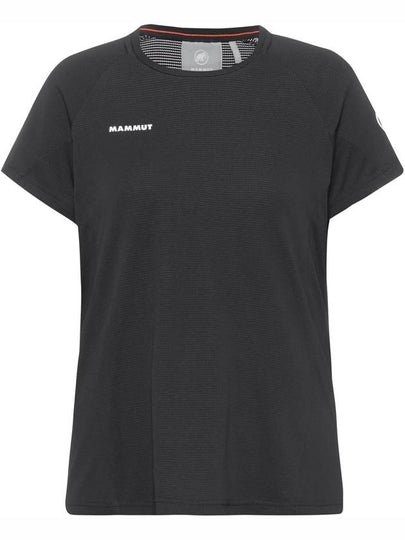 Women's Aegility FL Short Sleeve T-Shirt Black - MAMMUT - BALAAN 2