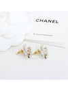 CC Logo Stone Pearl Earrings Gold - CHANEL - BALAAN 5