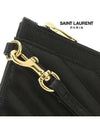 Cassandre Matelasse Large Zipped Clutch Bag Black - SAINT LAURENT - BALAAN 6