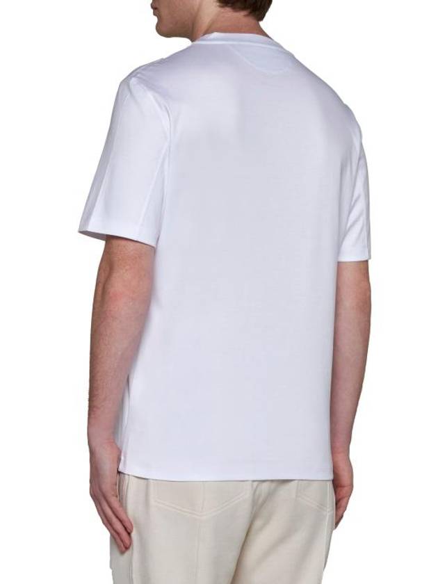 Short Sleeve T Shirt M0B137444G C7220 - BRUNELLO CUCINELLI - BALAAN 4