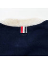 Crew neck cardigan navy FKC454AY1026 - THOM BROWNE - BALAAN 8