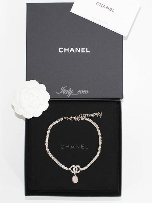 Logo Crystal Choker Gold - CHANEL - BALAAN 2