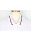 Back logo collar optical white XXL - MONCLER - BALAAN 4