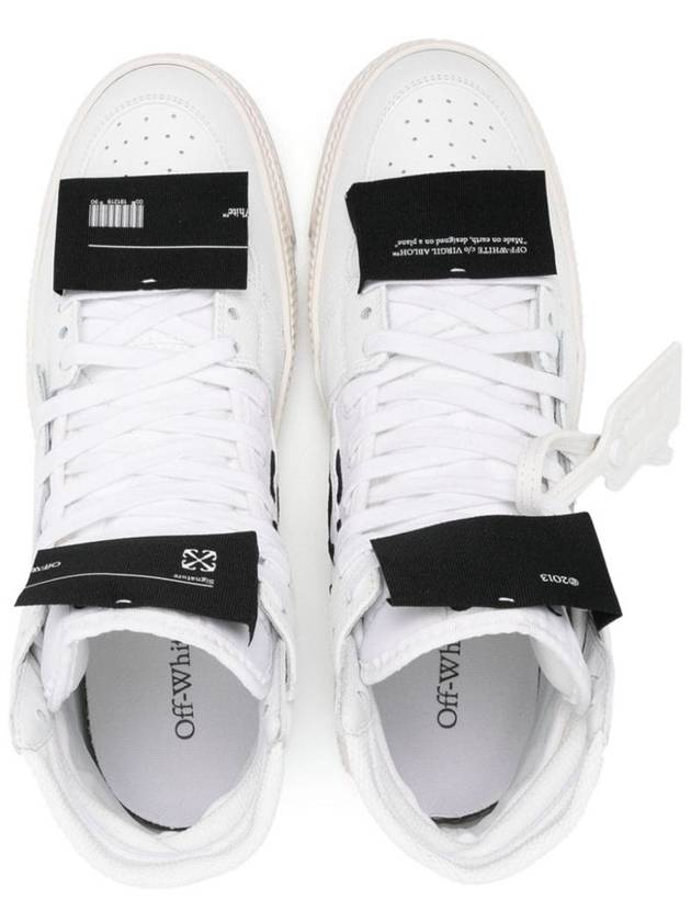 3 0 Off Court Leather Sneakers OMIA065C99LEA005 - OFF WHITE - BALAAN 6