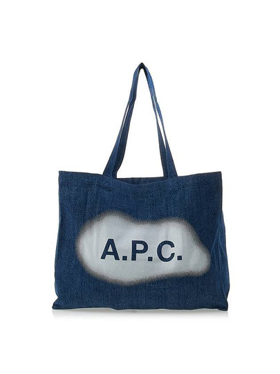 Diane Cotton Tote Bag Blue - A.P.C. - BALAAN 2