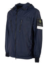 Skin Touch Nylon TC Hooded Jacket Navy - STONE ISLAND - BALAAN 3