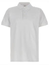 Embroidery Logo Short Sleeve Polo Shirt White - BALLY - BALAAN 2