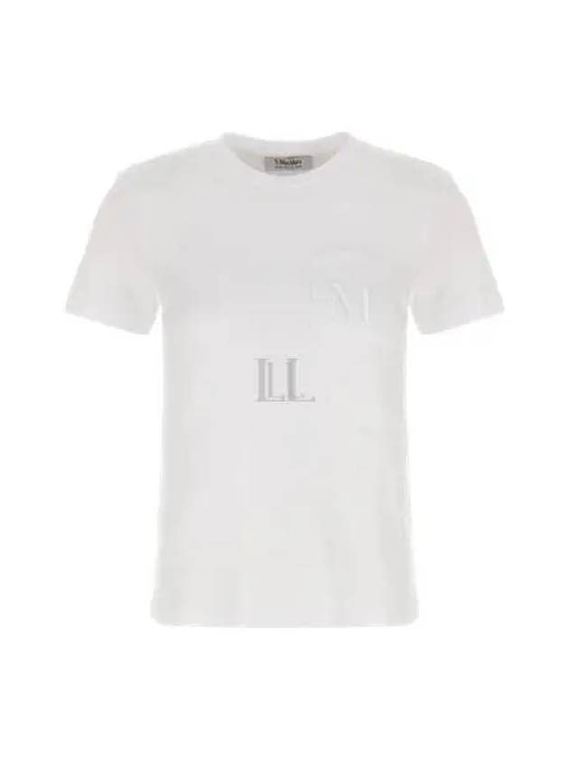 Madera Short Sleeve T-Shirt White - MAX MARA - BALAAN 2